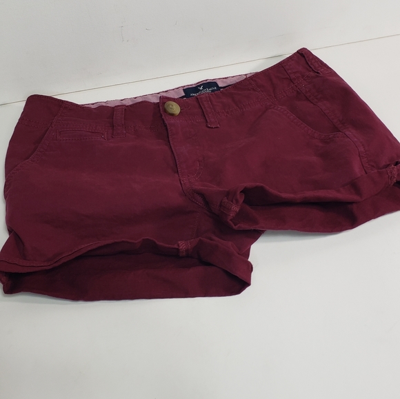 American Eagle Outfitters Pants - American Eagle Red Shorts